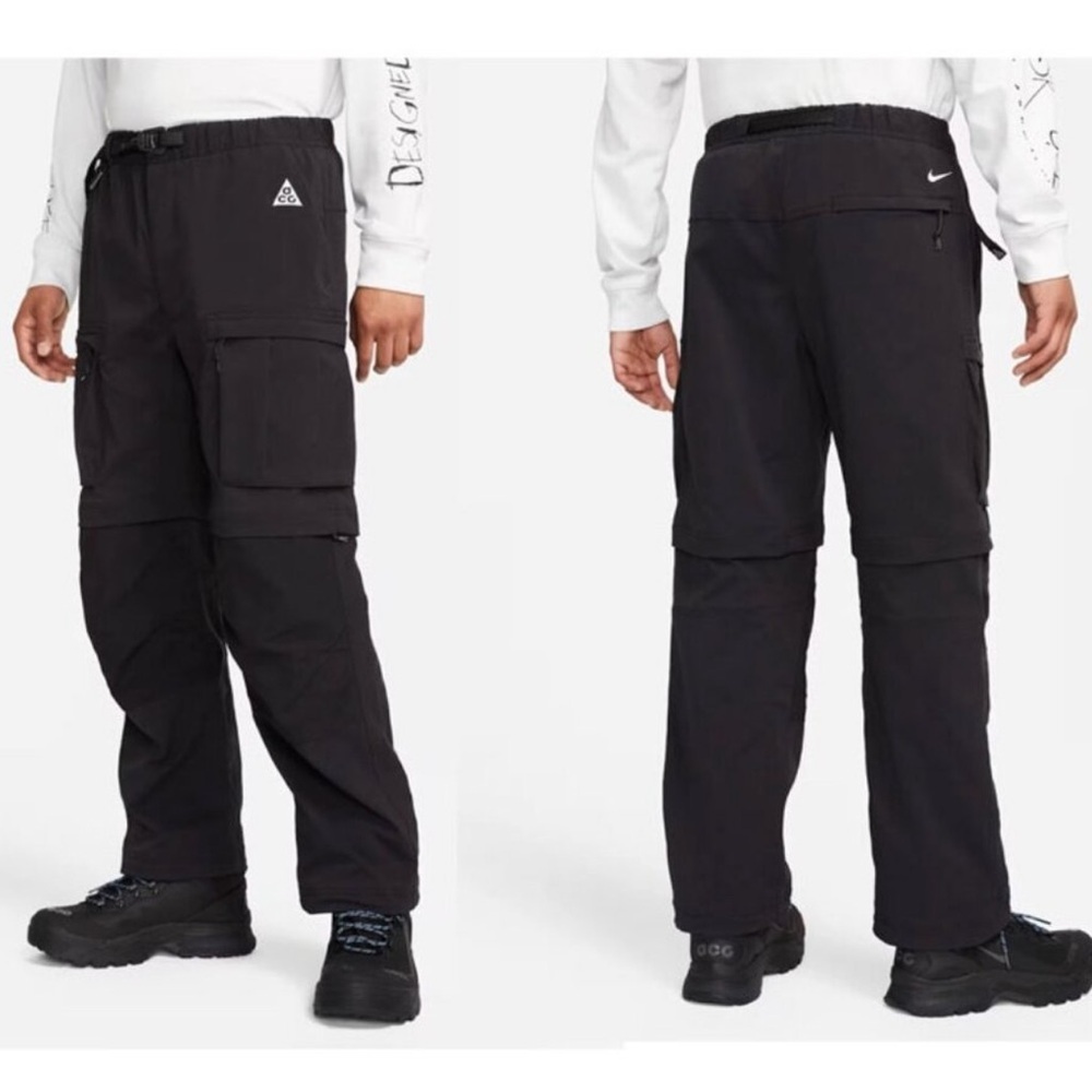 Nike ACG Smith Summit Cargo Pants Black/Summit White Men’s XXL CV0655-011